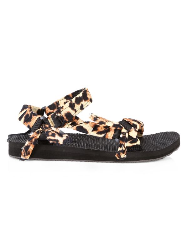 Arizona Love Trekky Leopard-Print Bandana Sandals